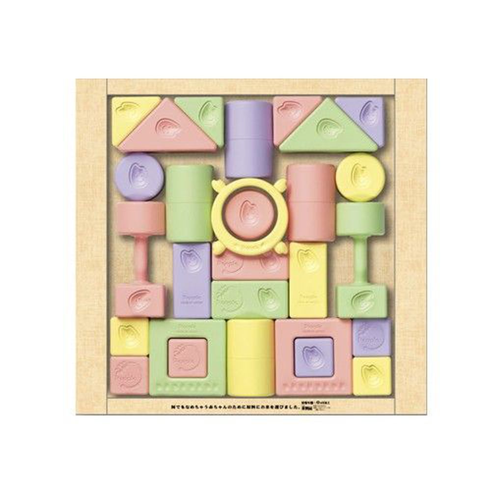 日本 People - 彩色米的積木組合(米製品玩具系列)