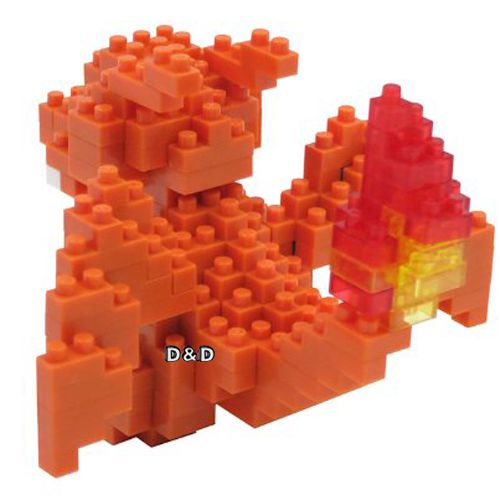 Nano Block 迷你積木 - 《Nano Block 迷你積木》NBPM-008 噴火龍