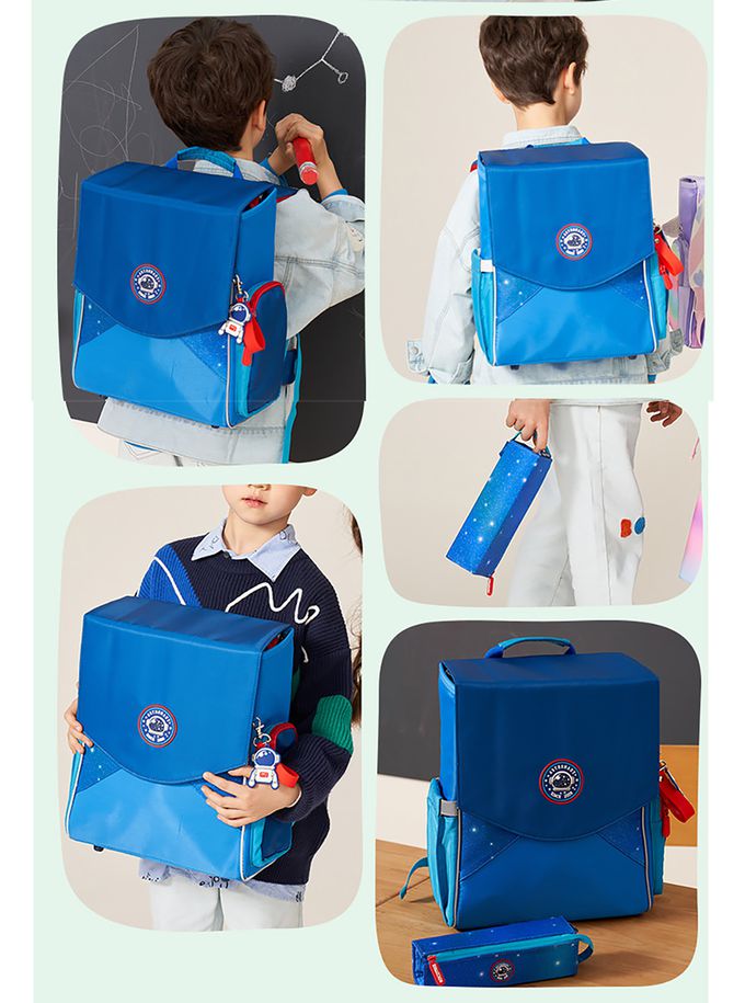 kocotree - 立體護脊書包_大碼-宇行員探險