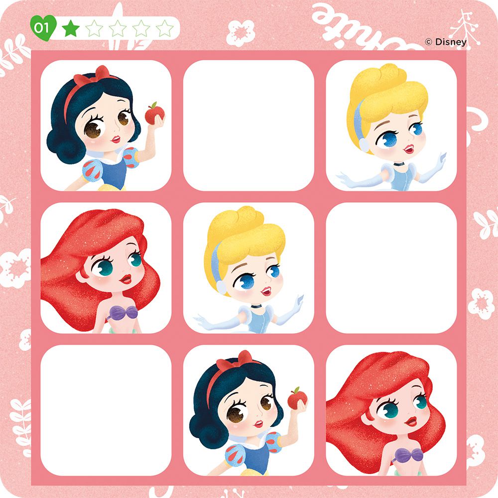 公主圖形數獨-邏輯推理大連線