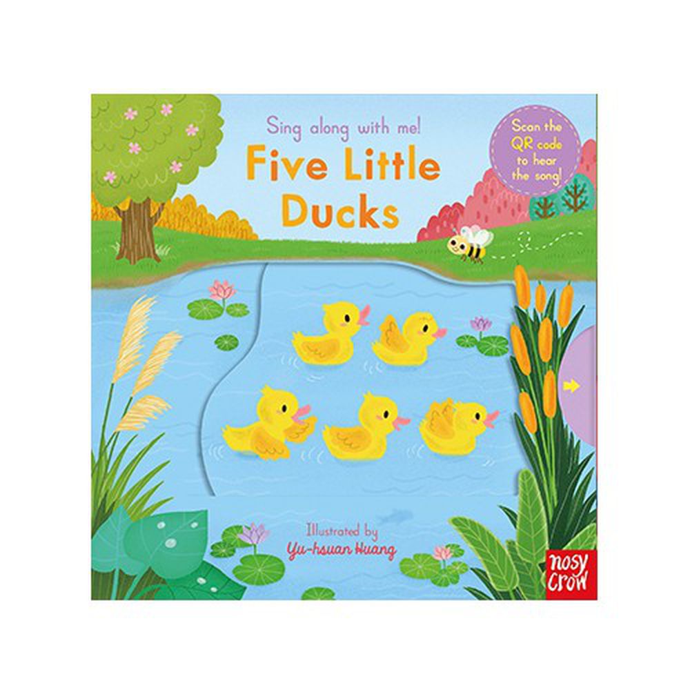 Sing Along With Me! 推拉搖轉書-Five Little Ducks