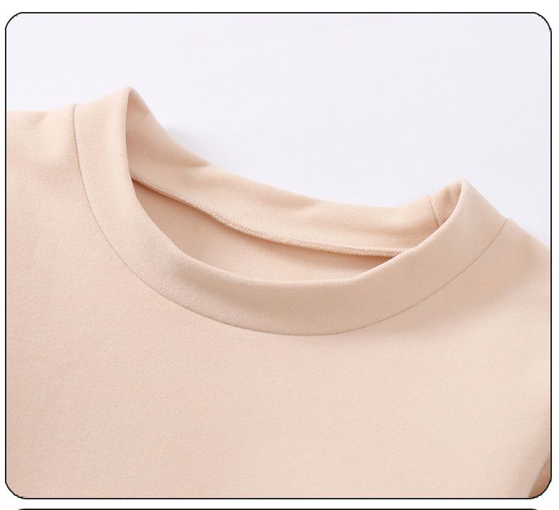 MAMDADKIDS - 加厚保暖長袖家居服套裝-杏+灰