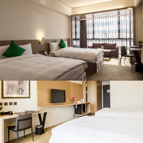 嘉義樂億皇家渡假酒店 - 『媽咪愛特談』平日四大一泊一食專案（贈兩張『萌寵村親子樂園』入場券)-使用期限至2027/02/28