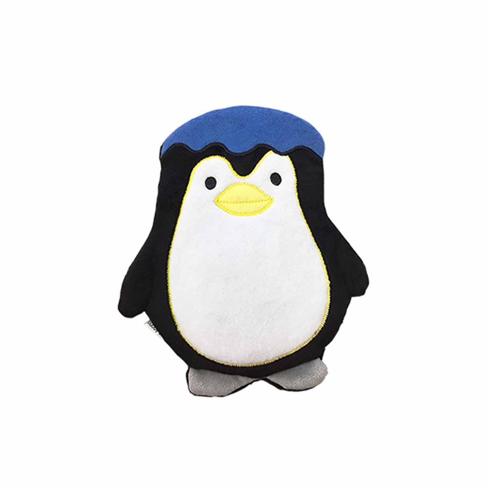 日本涼感雜貨 - 背巾/推車墊 (附保溫保冷劑/可當小背包)-企鵝 (約(15~22)x(18~24)cm)