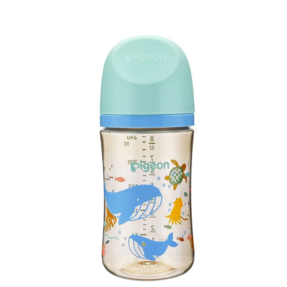 第三代母乳實感PPSU奶瓶240ml-鯨魚遨遊