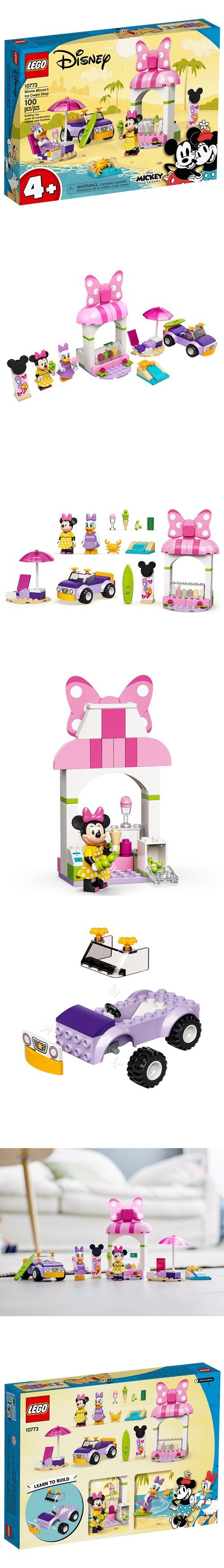 樂高 LEGO - 樂高積木 LEGO《 LT10773》迪士尼系列 - Minnie Mouse’s Ice Cream Shop-100pcs
