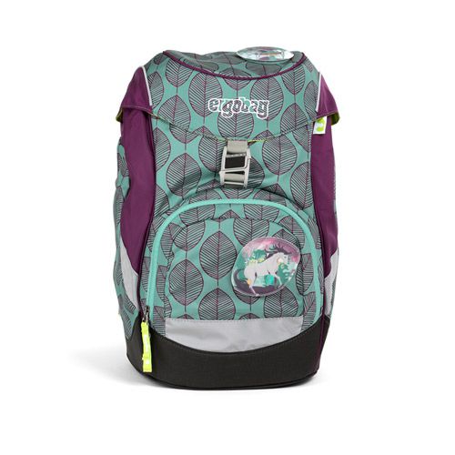 德國 Ergobag - S (基本款)兒童護脊書包-紫色薄荷葉
