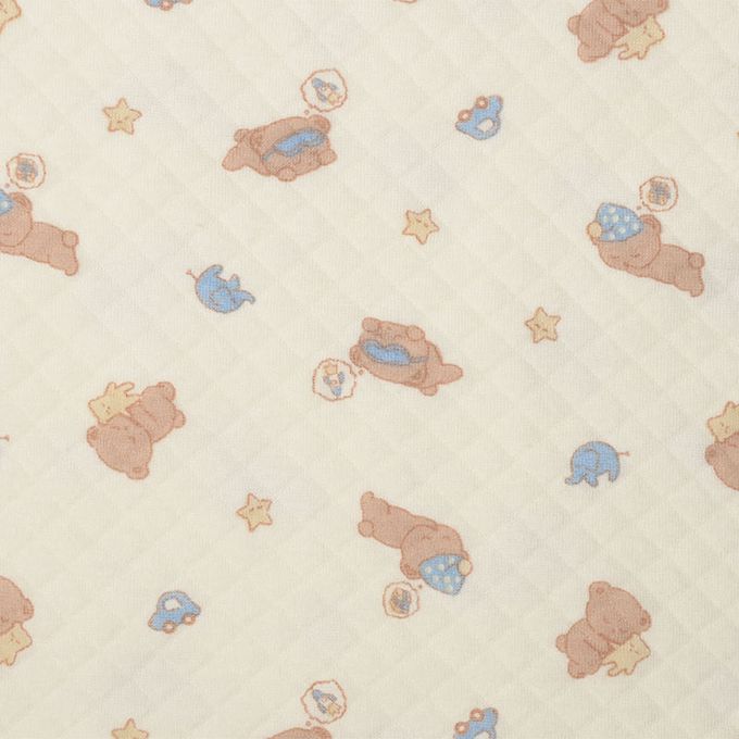 akachan honpo - 長袖家居服-小熊-淺卡其色