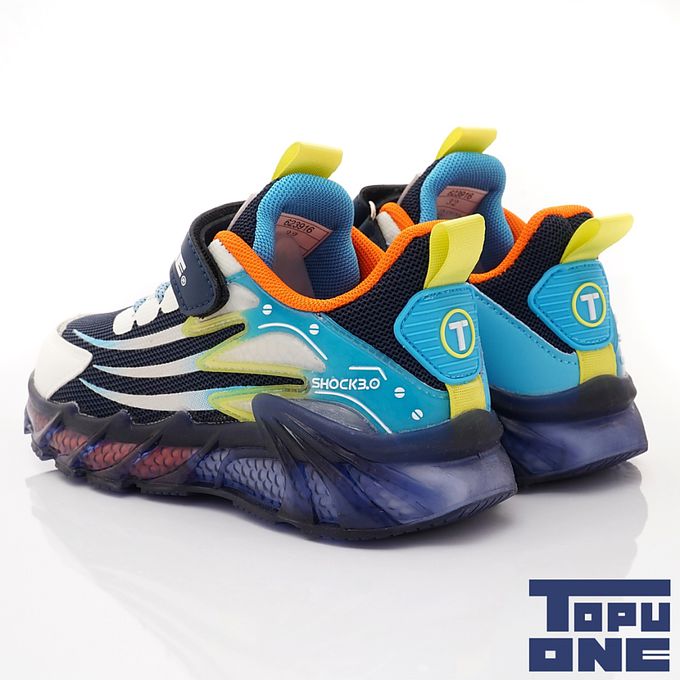 TOPUONE-潮流運動童鞋-623916藍(中大童段)-運動鞋-藍