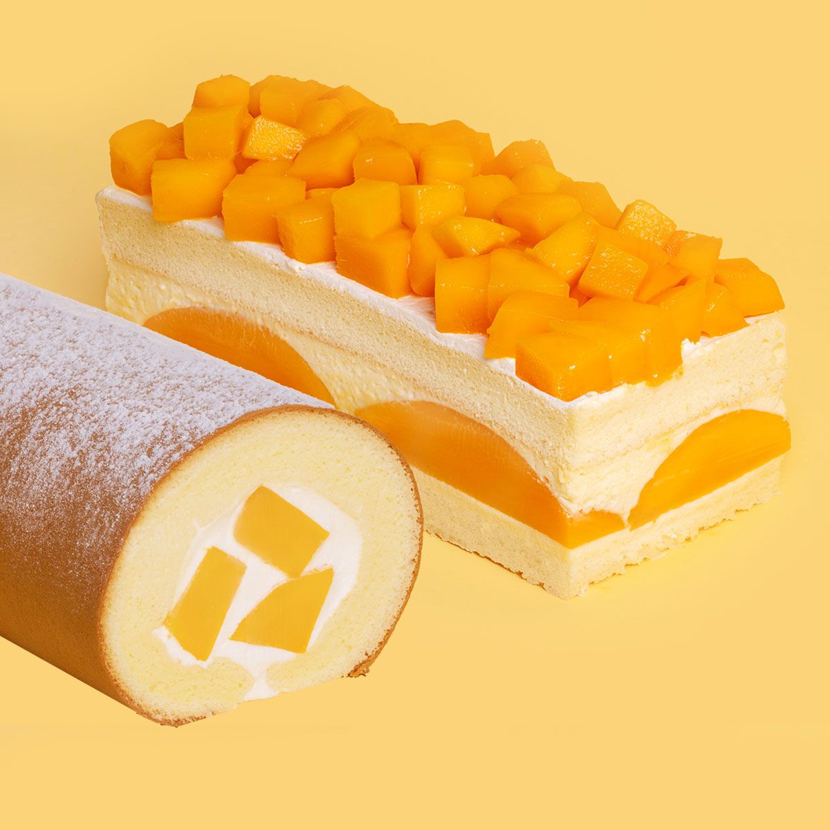 1條就免運！【唐緹TARTINE】夏日限定芒果蛋糕/天使鮮乳捲