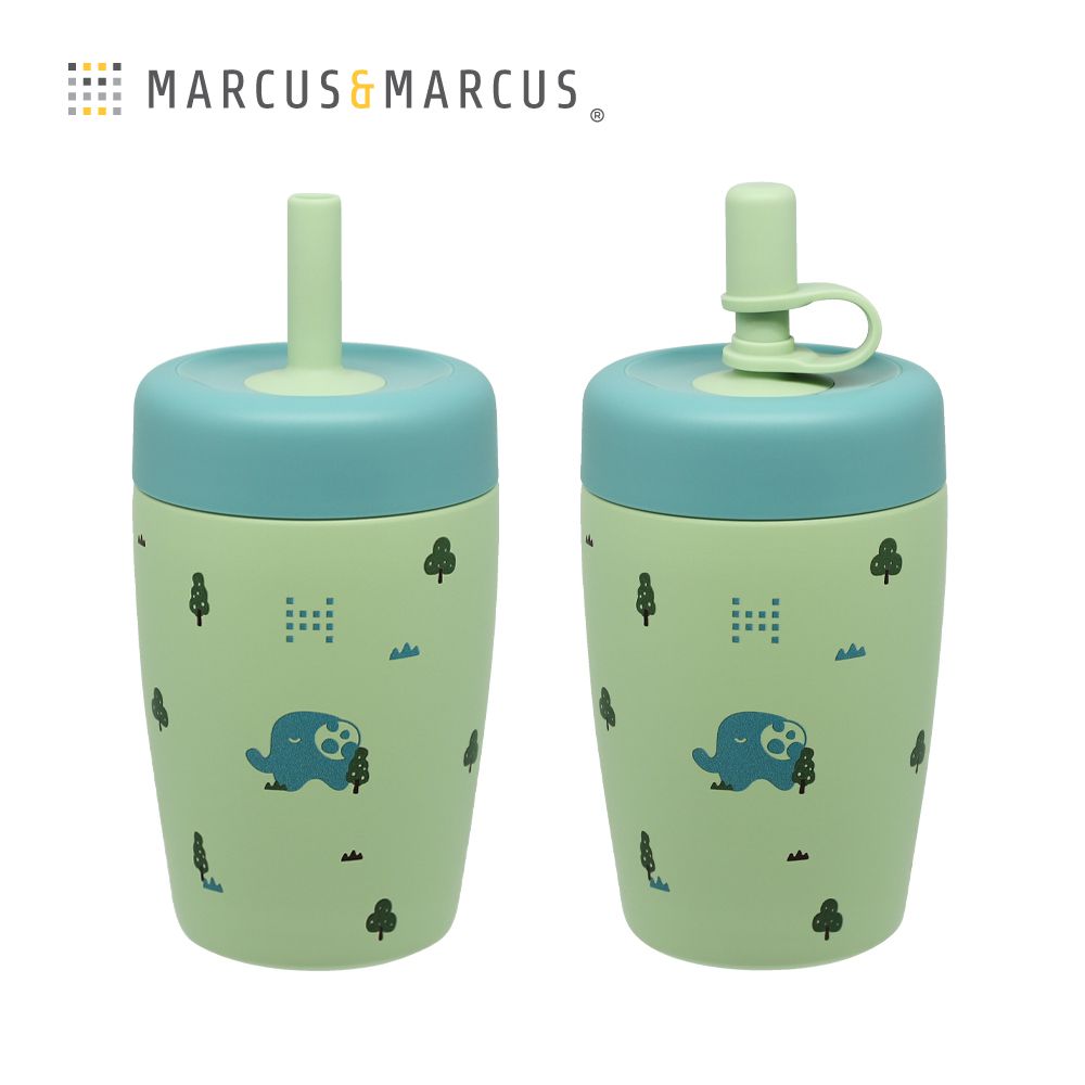 兒童不鏽鋼吸管保冷杯(350 ml)-小樹森林