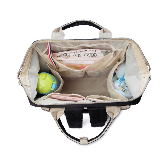 Heine 海恩 - WIN-182多功能媽媽包 後背包 防潑水背包 流行女包 育兒包 待產包-經典灰