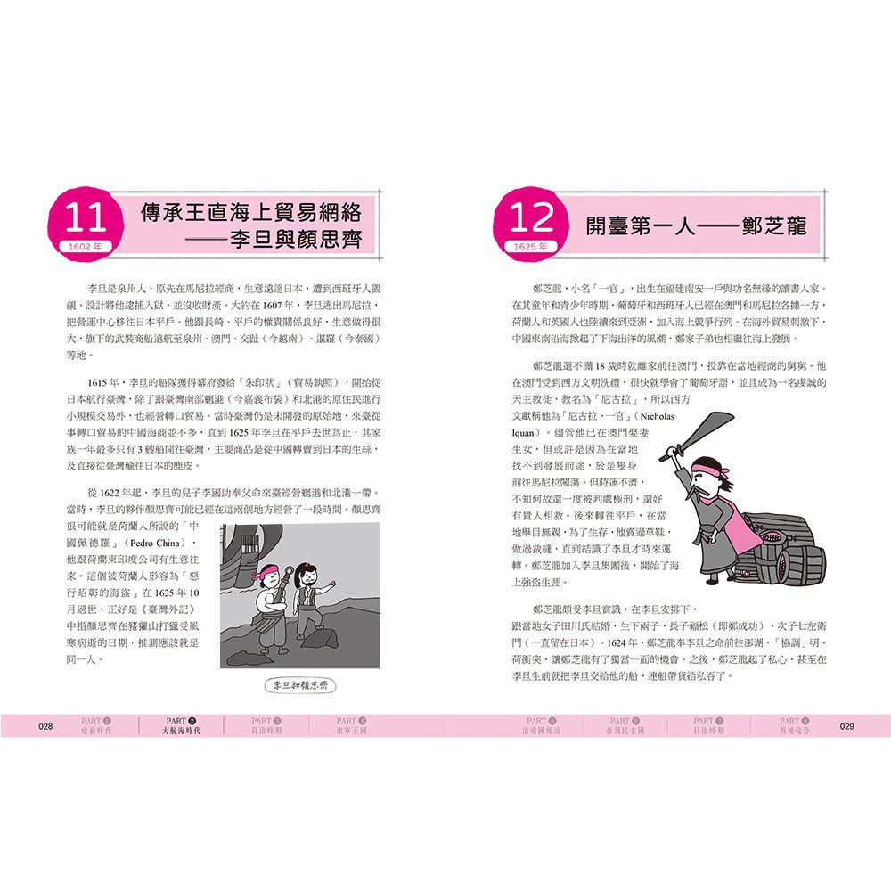 幼福文化 - 手繪圖解 3本合購價(台灣史.中國史.世界史)