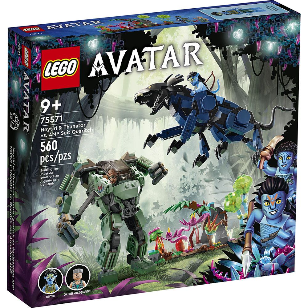 樂高積木 LEGO《 LT75571 》Avatar 阿凡達系列 - Neytiri & Thanator vs. AMP Suit Quaritch-560pcs