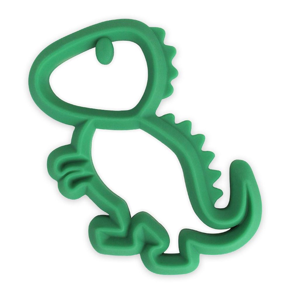 美國Itzy Ritzy - 造型矽膠固齒器-俏皮恐龍