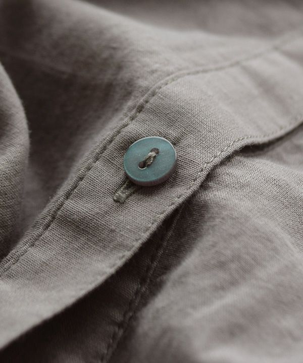 日本 zootie - 100%棉 涼爽輕透長版短袖襯衫-經典黑