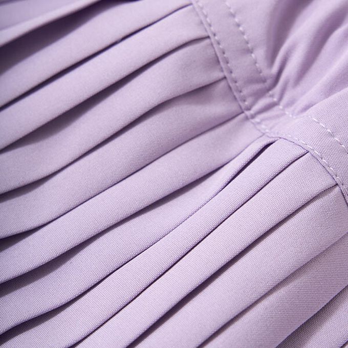 日本 Lycee mine - 輕盈鬆緊腰百褶裙-(內襯安全褲)-白