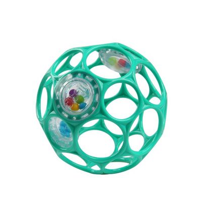 美國Kids II - O'ball沙沙動洞球-時尚藍