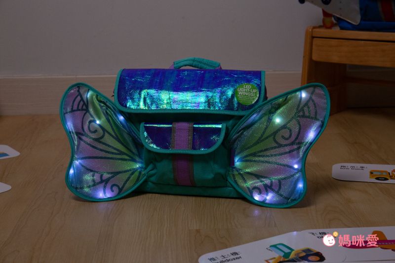 Bixbee - LED Forest Fairy Flyer 飛飛童趣LED系列-亮閃蝴蝶仙子小童背包 (32*25*10cm)