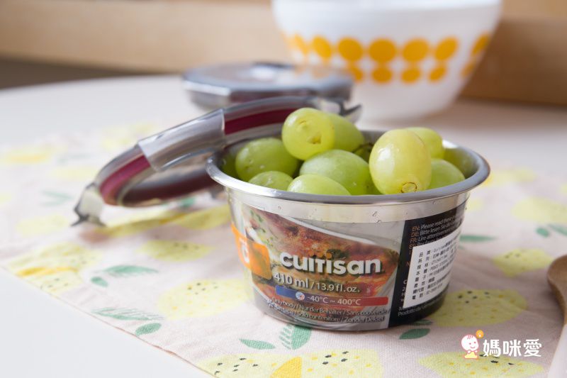 分隔不混味！韓國 Cuitisan 酷藝師保鮮盒 可微波的不銹鋼！