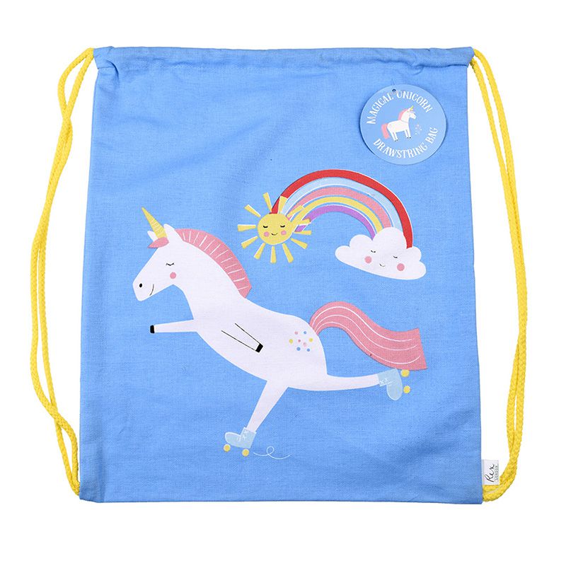 英國 Rex London - 純棉後背包-獨角獸