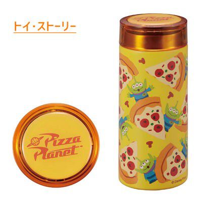 日本 Pearl 金屬 - 迪士尼 輕量不鏽鋼保冷保溫瓶-小熊維尼-淺灰米-200ml