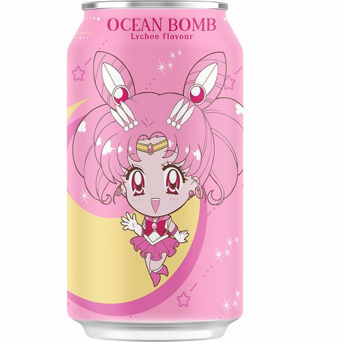 美少女戰士 荔枝⾵味氣泡⽔-330ml*24入