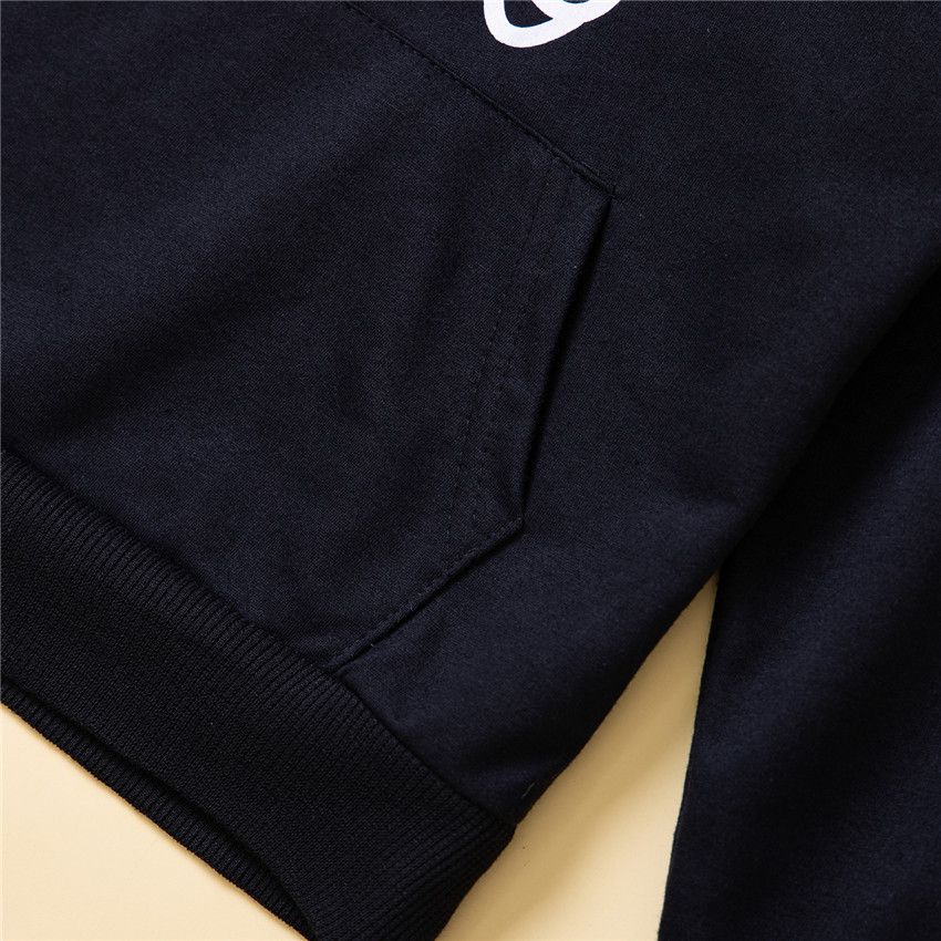 造型長袖帽T-骷髏-黑色-萬聖節裝扮