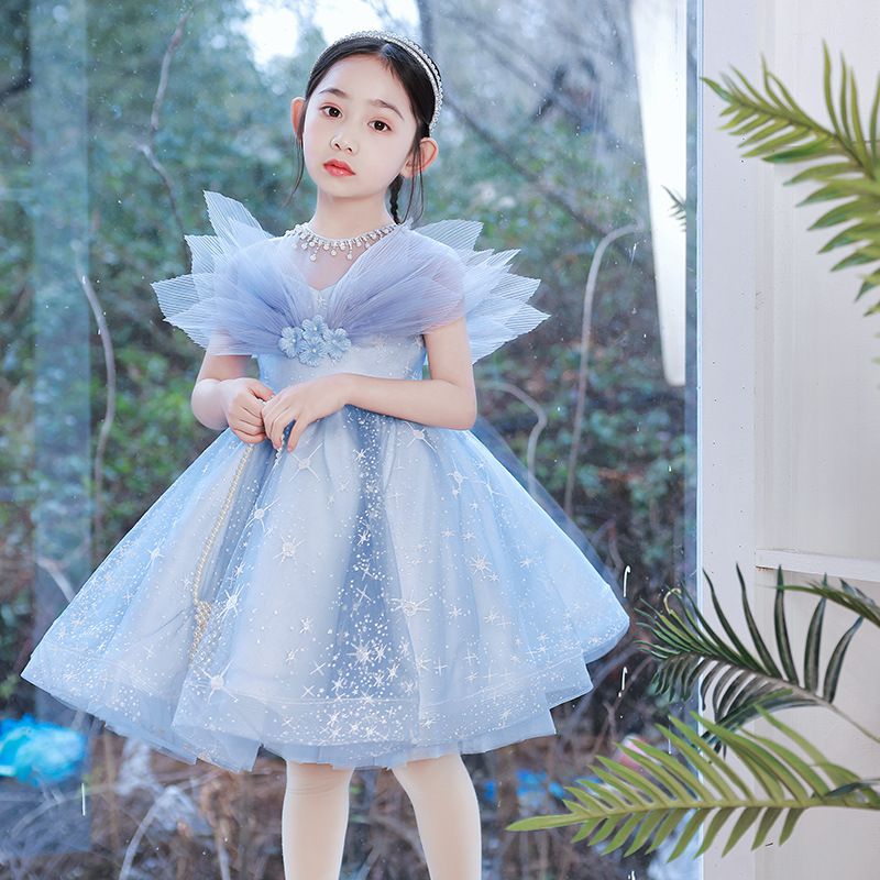 唯美星空小精靈禮服-藍色