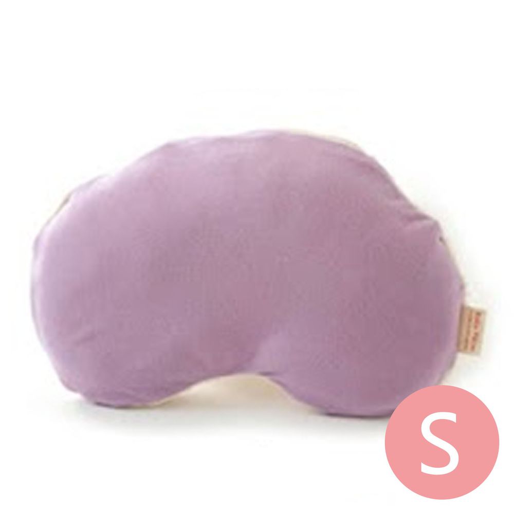 日本Makura - 【Baby Pillow】可水洗豆型嬰兒枕專用枕套-薰衣草紫(S/M) (S (約30 x 22cm))