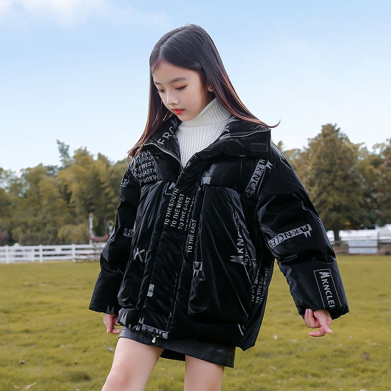 暖暖羽絨外套(90%鴨絨)-黑色