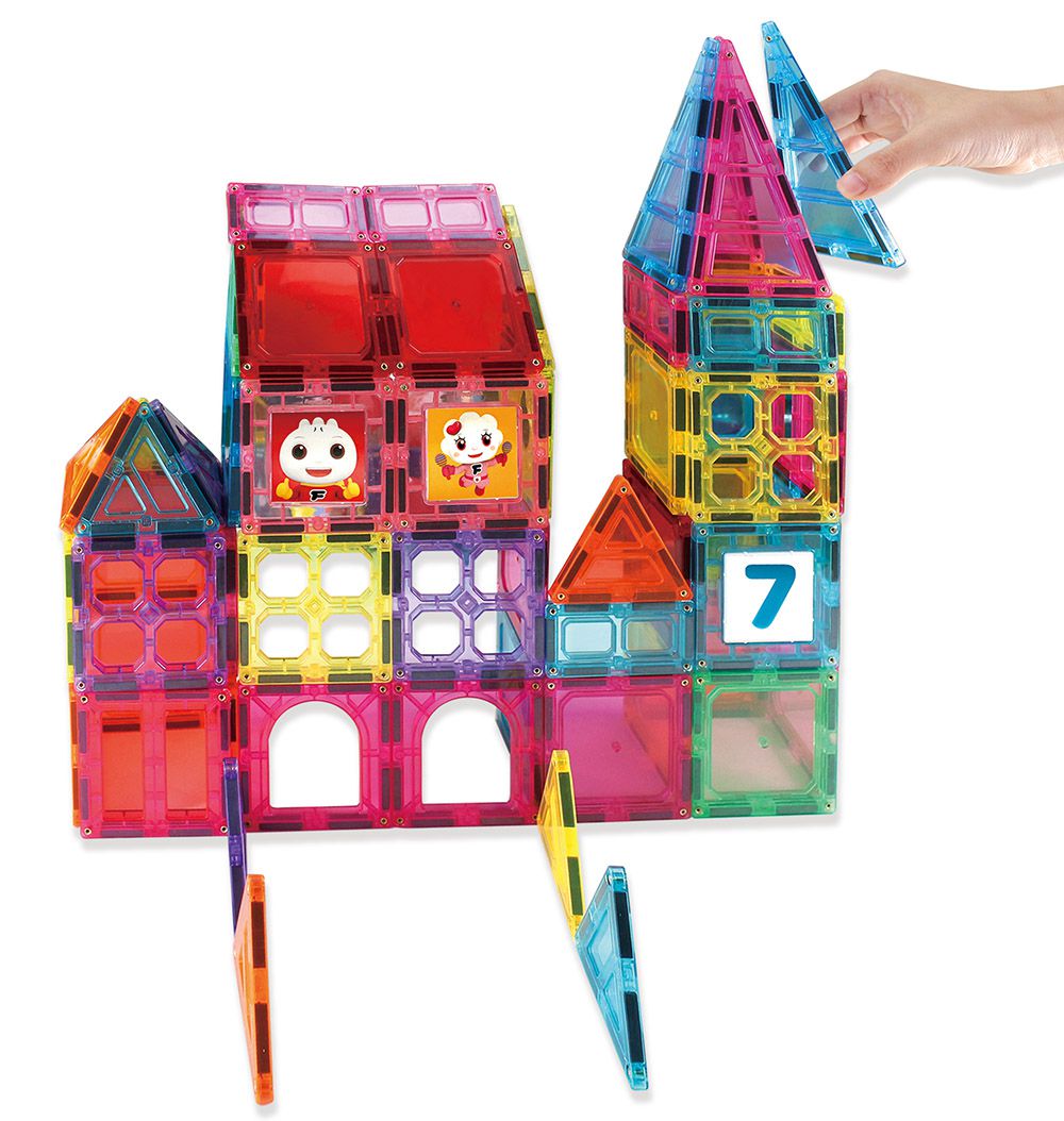 風車圖書 - 百變歡樂閃亮城堡-FOOD超人創意磁力片