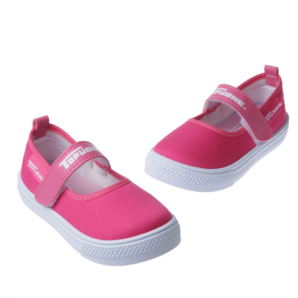 TOPUONE - 台灣製桃色兒童休閒鞋室內鞋