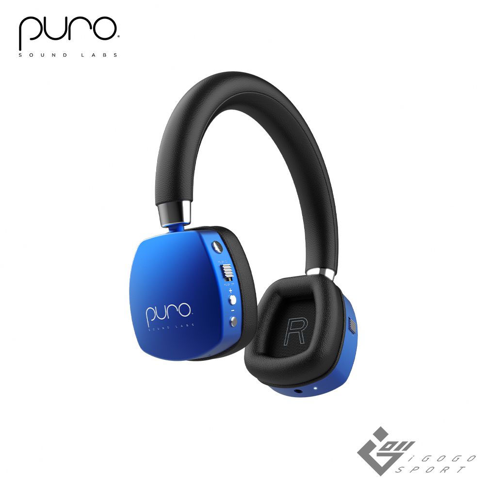 PURO SOUND LAB - PuroQuiets-Plus 降噪無線兒童耳機-藍色-藍色