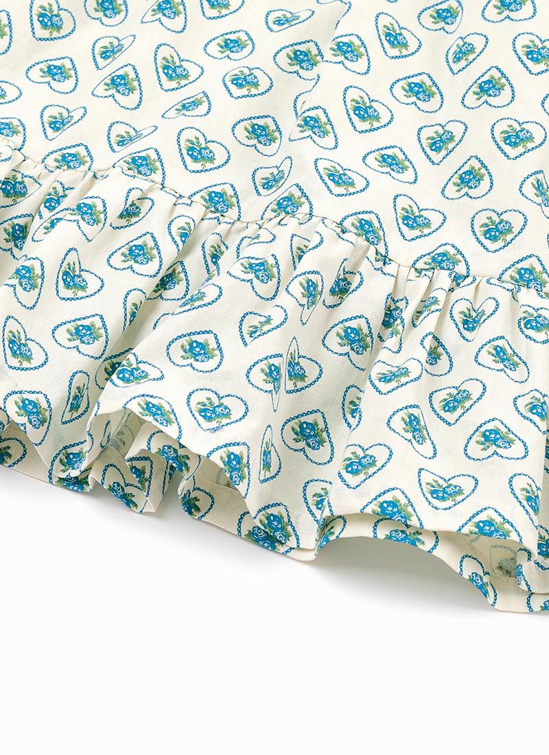 韓國 OZKIZ - (附包包)綠色愛心長袖高腰魚尾洋裝