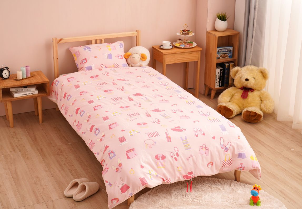 日本西村 Westy - [KIDS Design得獎款] OzBoy奧茲男孩-單人全開被套2件組-藍-單人款2件組-藍 (135 x 185 cm, 45 x 75 cm)-單人被套x1 + 枕頭套x1