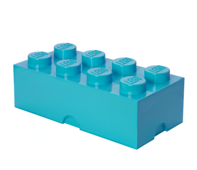 Room Copenhagen - 樂高 LEGO® 8凸收納盒(多色可選) (天空藍)