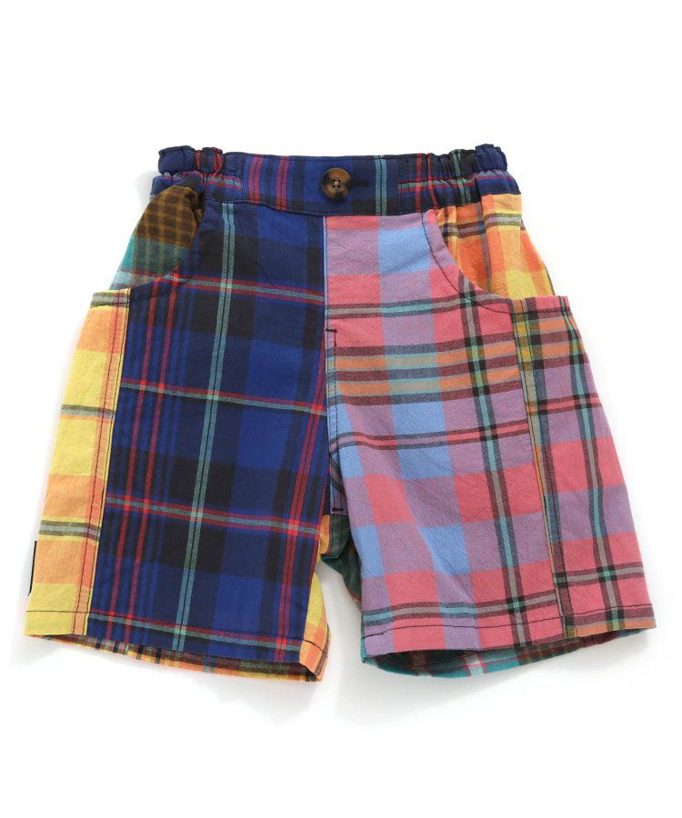 日本 BREEZE - 帥氣印花休閒短褲-米色海灘