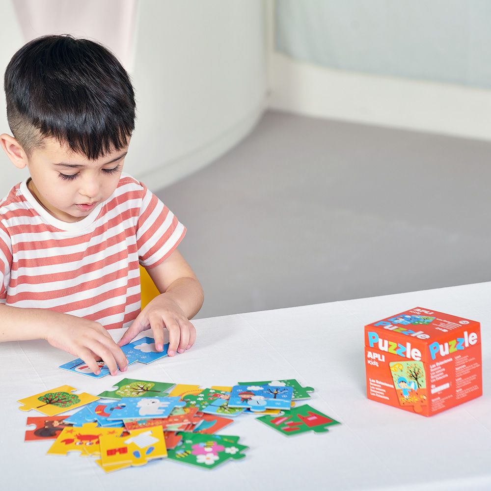 西班牙 APLI - 綜合關聯性拼圖-季節