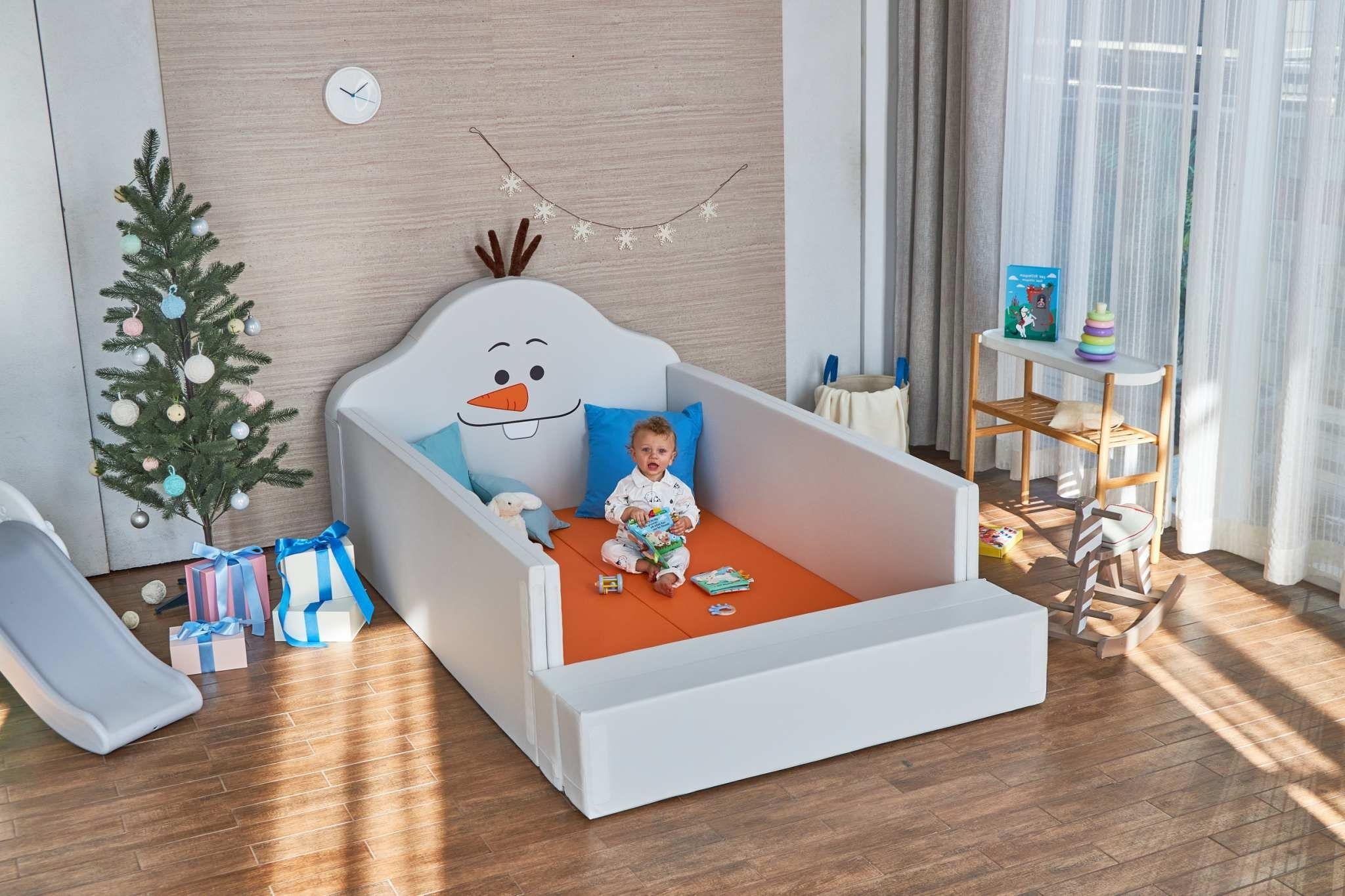 限量迪士尼聯名 【韓國 Alzipmat 】三合一地墊圍欄沙發