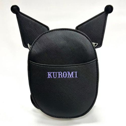 Kuromi 酷洛米童趣造型斜背包/手機包/隨身包