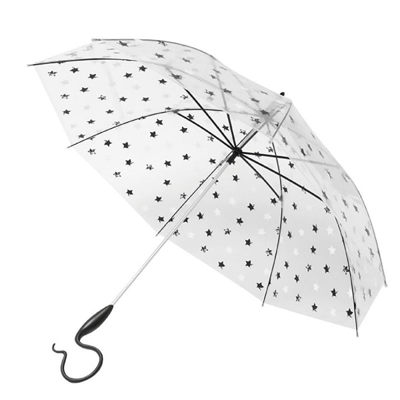 日本Caetla - Evereon可替換式環保輕量傘-星空-黑