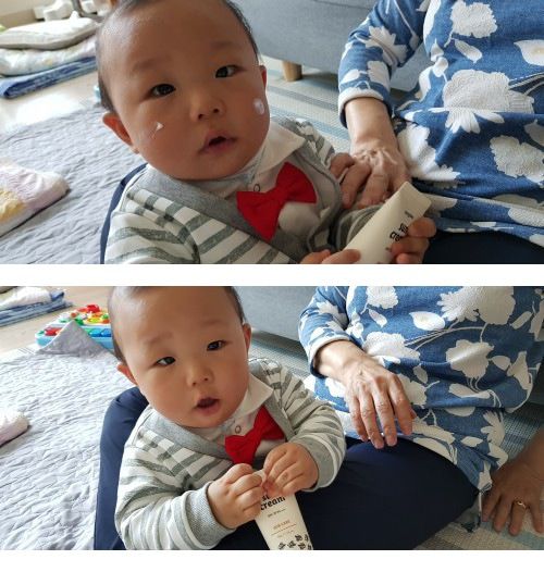 韓國 mongdies - 神經醯胺寶寶保濕防曬乳SPF30-60g