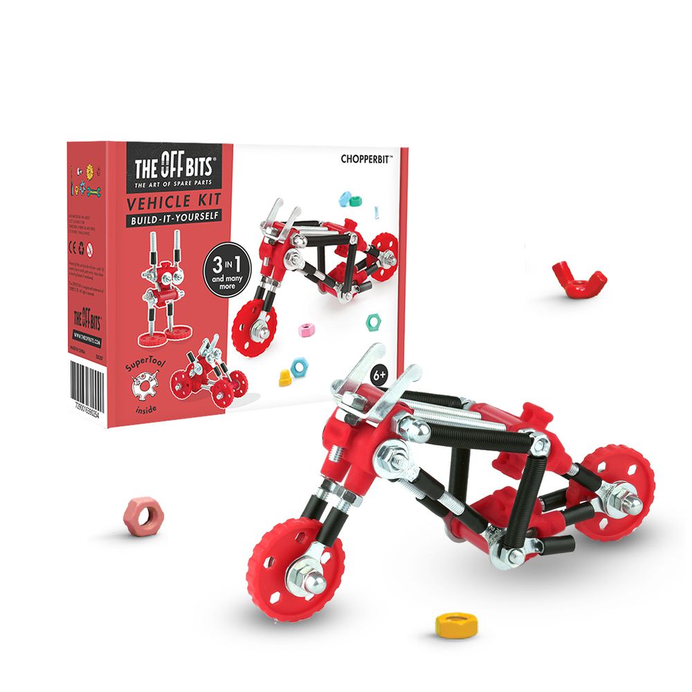 以色列 theOffBits - 機械積木-摩托車
