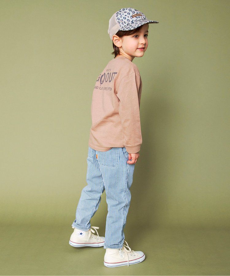 日本 BREEZE - 主角級印花網眼卡車帽-海鷗-綠卡其