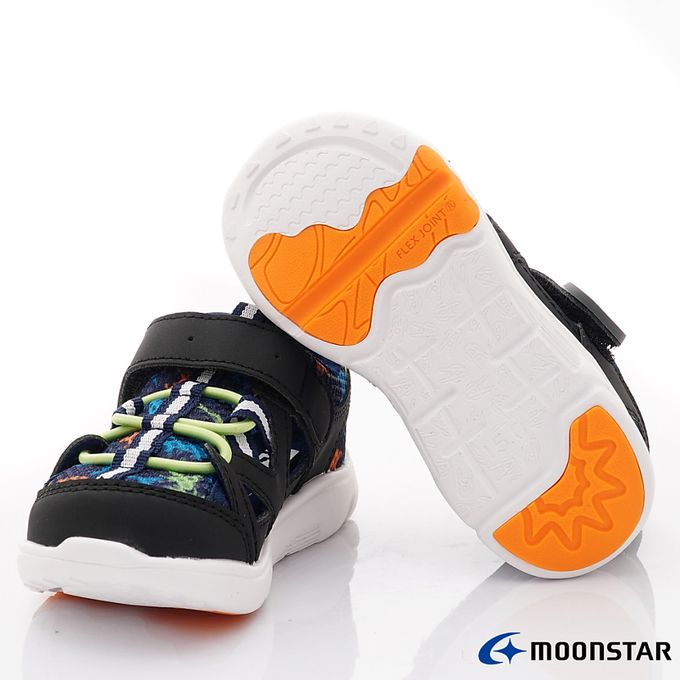 Moonstar日本月星 - 休閒機能童鞋-CRC23406黑(中小童)-機能運動鞋-黑