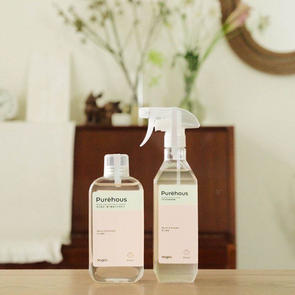 好日照Vogito Puréhous 掃拖機器人專用地板清潔濃縮液500ml-映日橙柚(抗菌型)