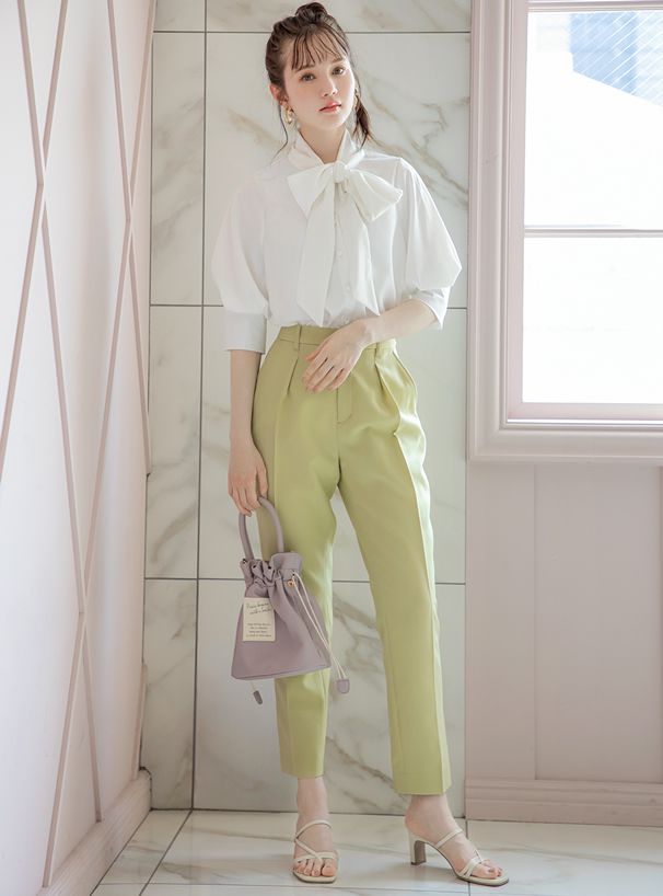 日本 GRL - 2way仿皮束口小手提包/側背包-銀