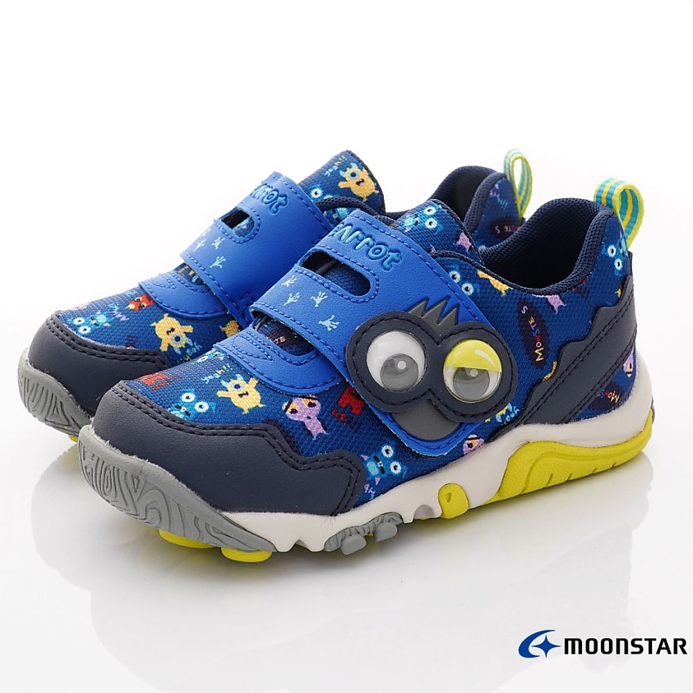 Moonstar日本月星 - 速乾公園機能運動鞋(中小童款)-藍