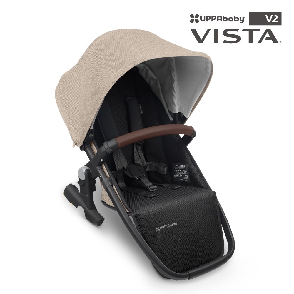 美國UPPAbaby - VISTA V2 摺疊座椅-奶茶色 LIAM